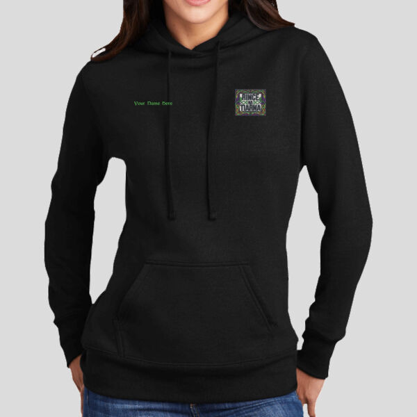 RNT - Ladies Core Fleece Pullover Hooded Sweatshirt Thumbnail