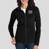 Ladies Microfleece Jacket Thumbnail